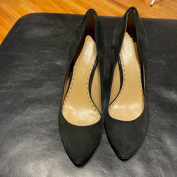 Pumps Suede Heels Stilettos Work Party Point cushioned Classic Designer Luxury - Picture 2 of 11